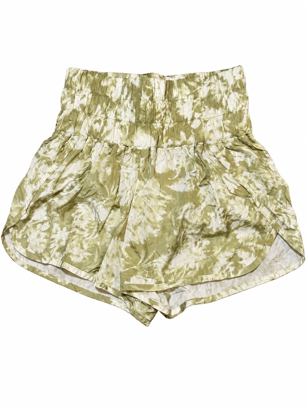 FP Movement The Way Home Printed Running Shorts Sage Green M